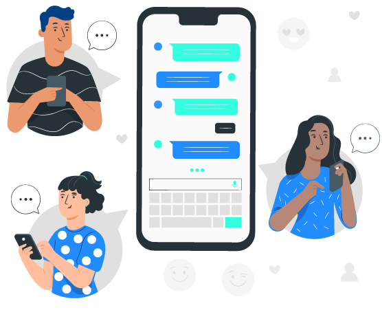 programmation envoi sms